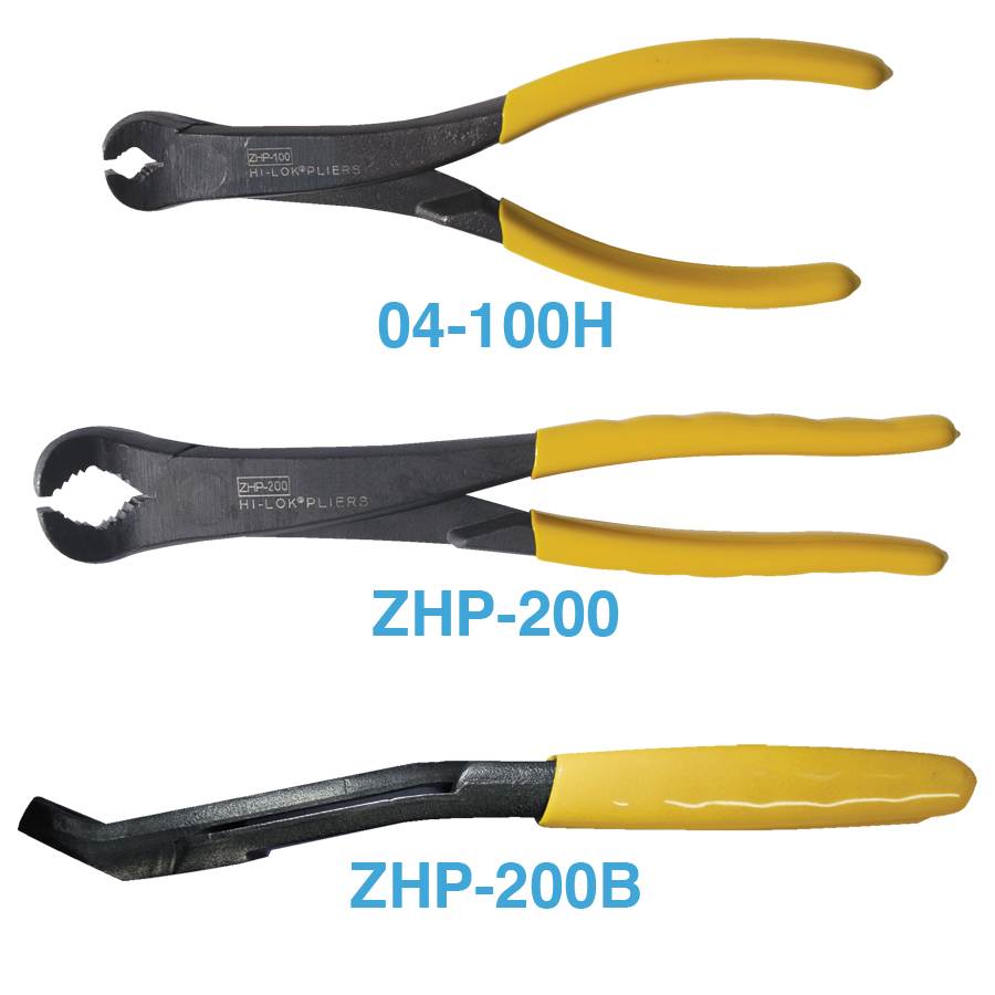 4 PC Bahco 2979U Hi-lok Removal Pliers Aircraft Tool for sale online 