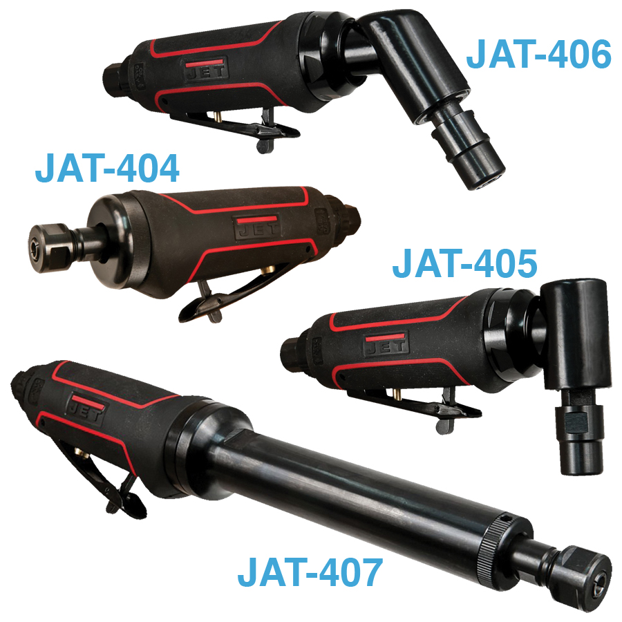 1/4 JET JAT-405 Pneumatic R12 Right Angle Die Grinder